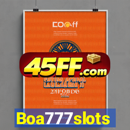 Boa777slots